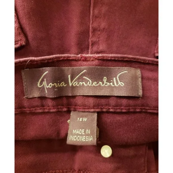 Gloria Vanderbilt Brush Denim Jeans NWOT - Picture 3 of 3